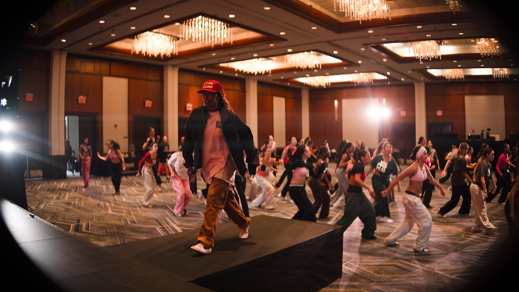 Comfort Fedoke leading an intensive